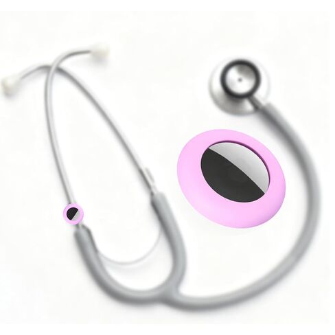 Stethoscope Tracker Holder, Works with All stethoscopes, Compatible with Air Tracker Tag, Attach to Never Lose Your Stethoscope, Ideal for Nurses, Doctors (Pink) in Saudi Arabia