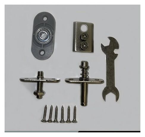 Universal Hanging Wheel Folding Door Hanging Wheel Hanging Rail Track Sliding Door Pulley Partition Sliding Door Guide Rail(Hanging Wheel) in Saudi Arabia