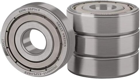 10 Pieces P5 deep Groove Ball Bearings 608 623 625 688 6000 6200 6201 6202 6203 6204 6205 6206 6207 ZZ 2RS in Saudi Arabia