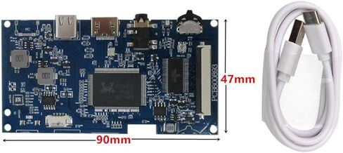 7-Inch 1024×600 Portable LCD Display Kit with Mini HDMI & Type-C – DIY Secondary Monitor for PC, Orange Pi, Gaming Consoles, TV Box, and HDMI-Compatible Devices in Saudi Arabia