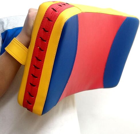 Wakauto Taekwondo Kick Pad Thickened Boxing Paddle Large Curved Hand Striking Pad Portable Kickboxing Protector for Martial Arts Training and Leg Kick Target in Saudi Arabia