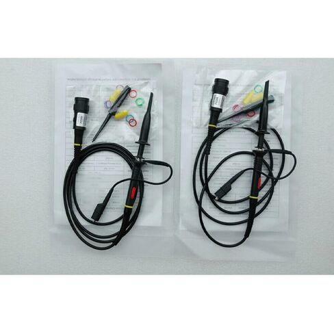 P2200 200MHz Oscilloscope Clip Probes Insulated BNC End Probe with Accessory Kit (2) in Saudi Arabia