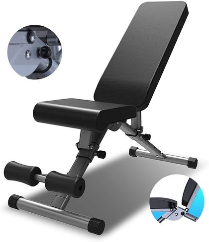 Weight Bench Training Bench Home Gym Exercises Weight Table Folding Dumbbell Bench Multifunctional Fitness Chair Small Bench Pr Bench in Saudi Arabia