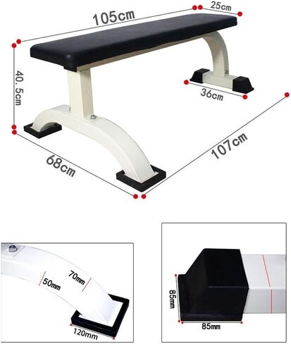 Small Weight Bench with Dumbbells - Home Fitness Chair for Flat Dumbbell Bench, Special Flat Bench, Fitness Dumbbells in Saudi Arabia