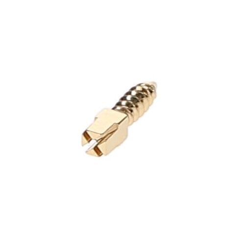 400027 HSB Gold Plated Screw Posts S6#6 Short 7.8mm 12/Pk in Saudi Arabia