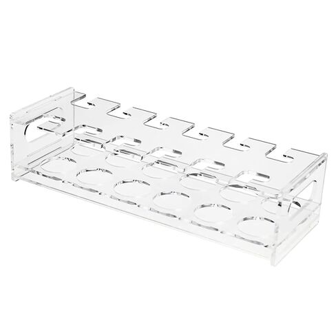 12-رف دورق حجمي جيد لقوارير حجمية سعة 10 مل، أكريليك، قائم in Kuwait