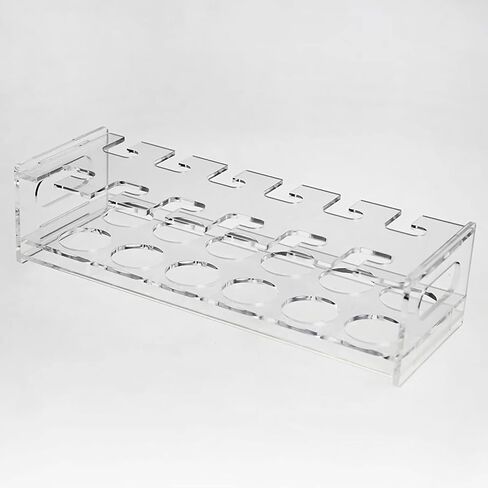 12-رف دورق حجمي جيد لقوارير حجمية سعة 10 مل، أكريليك، قائم in Kuwait