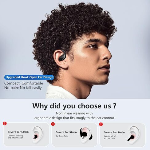 سماعات الأذن Bluetooth Headphones 60 ساعة Playtime Ear Buds IPX7 in Kuwait