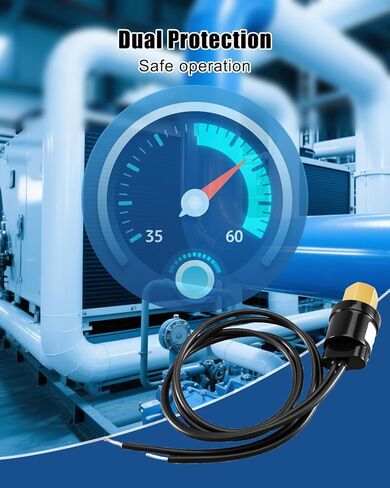مفتاح الضغط المنخفض يستبدل SLP3560 مناسب لمعظم أنظمة التخزين البارد بفريزر التدفئة والتهوية وتكييف الهواء، مفتوح 35 رطل لكل بوصة مربعة، مغلق 60 رطل لكل بوصة مربعة in Saudi Arabia
