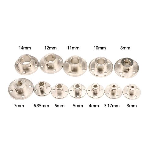 1PC Rigid Flange Coupling Motor Guide Shaft Coupler Motor Connector(3.17mm) in Saudi Arabia