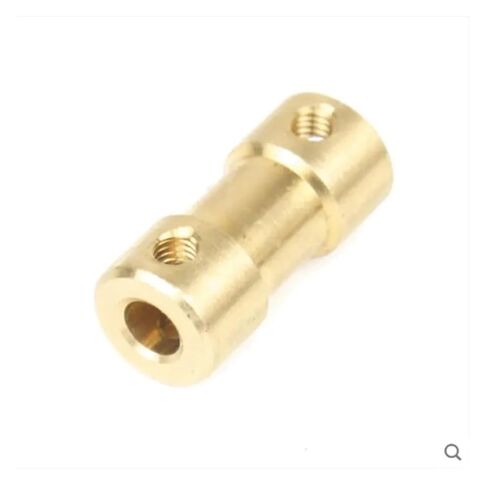 1PC Brass Rigid Motor Shaft Coupling Coupler Motor Transmission Connector(2mm to 3mm) in Saudi Arabia