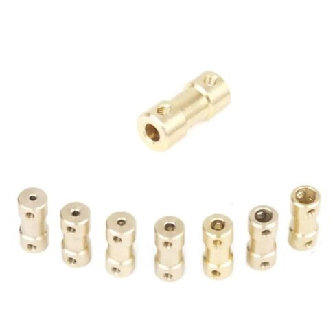 1PC Brass Rigid Motor Shaft Coupling Coupler Motor Transmission Connector(2mm to 3mm) in Saudi Arabia