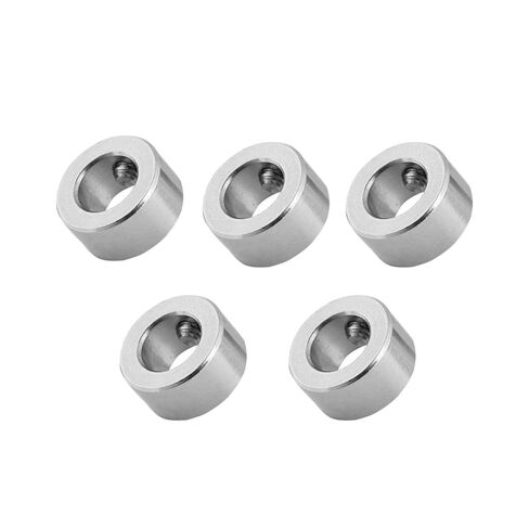 5 قطعة 8 مللي متر رمح قفل طوق T8 الرصاص المسمار قفل حلقة النيكل مطلي الحديد العزلة للطابعة ثلاثية الأبعاد in Kuwait