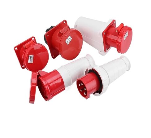 1 قطعة IP67 مقاوم للماء موصل الطيران 63A/125A التوصيل المستقيم 3-core 4-core 5-core مكشوف ومخفي صناعي (4 كور 125A مقبس موبايل 244) in Kuwait