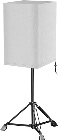 غطاء مكبر صوت خارجي 12 بوصة، حقيبة غطاء مكبر صوت PA/DJ، مقاوم للماء، أسود، بوليستر in Kuwait