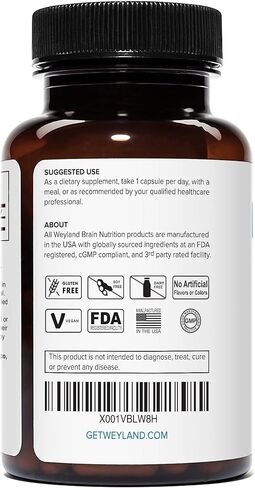 Lithium Orotate - 20mg of Elemental Lithium, 60 Vegetarian Capsules (120 Count (Pack of 2)) in Kuwait