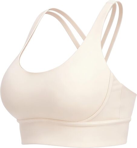 Grace Form Strappy Sports Bra for Women Padded Push Up Sport Bra Athletic Running Workout Bra Yoga Bra in Saudi Arabia