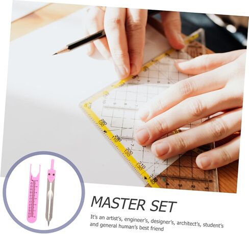 NUOBESTY Calipers Dividers Tool Ruler for Electrocardiogram Measurement Lightweight Drafting Instrument Protective Cover for Medical Students and Professionals in Saudi Arabia
