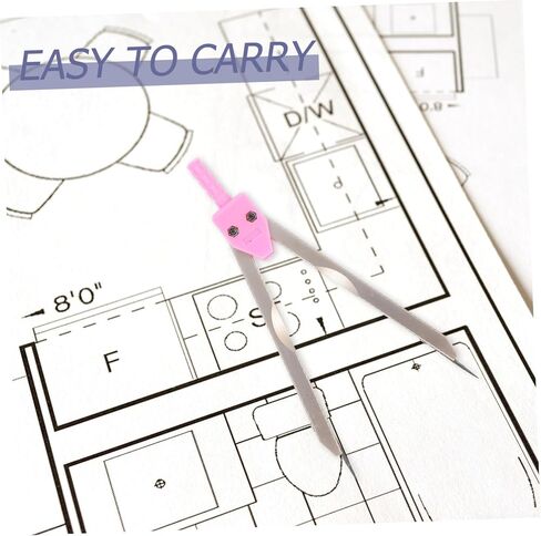 NUOBESTY Calipers Dividers Tool Ruler for Electrocardiogram Measurement Lightweight Drafting Instrument Protective Cover for Medical Students and Professionals in Saudi Arabia