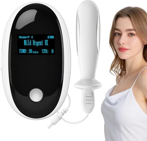 Pelvic Floor Exercise Devices, Rechargeable Kegel Exerciser Pelvic Floor Muscle Trainer Woman for Incontinence Stimulator, Bladder Control & Postpartum Recovery, Strengthens Deep Muscles in Kuwait