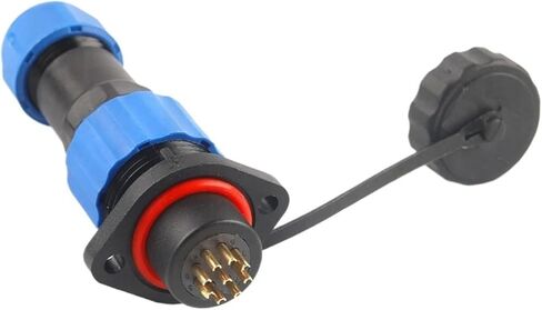 1 set of SP16 flange type connector male and female cable connection 2/3/4/5/6/7/9 pins(SP16-9F) in Saudi Arabia