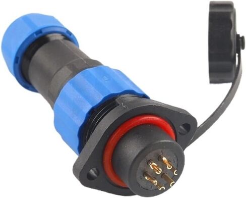 1 set of SP16 flange type connector male and female cable connection 2/3/4/5/6/7/9 pins(SP16-9F) in Saudi Arabia