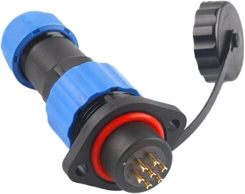 1 set of SP16 flange type connector male and female cable connection 2/3/4/5/6/7/9 pins(SP16-9F) in Saudi Arabia