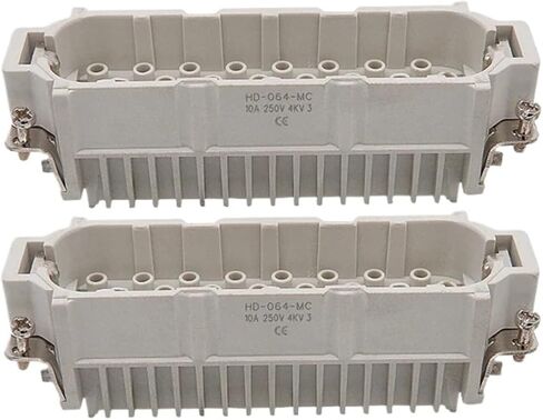 Rectangular connector HDC HD-15/25/40/50/64 pin 80/128 core industrial and socket(HD-128 Female) in Saudi Arabia