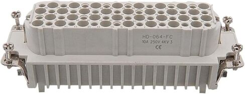 Rectangular connector HDC HD-15/25/40/50/64 pin 80/128 core industrial and socket(HD-128 Female) in Saudi Arabia