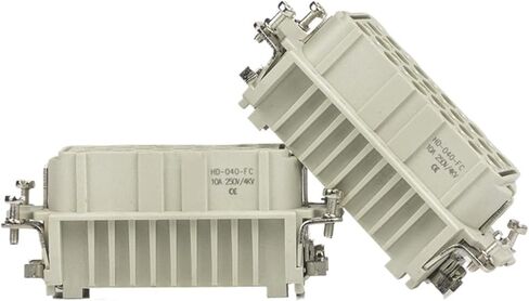 Rectangular connector HDC HD-15/25/40/50/64 pin 80/128 core industrial and socket(HD-128 Female) in Saudi Arabia
