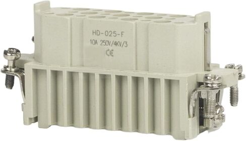 Rectangular connector HDC HD-15/25/40/50/64 pin 80/128 core industrial and socket(HD-128 Female) in Saudi Arabia