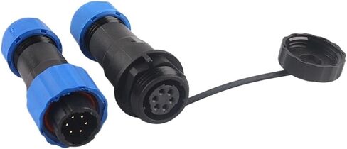 SP16 موصل الطيران ذكر التوصيل ومقبس الإناث 2/3/4/5/6/7/9 دبوس كابل لحام (SP16-4D) in Kuwait