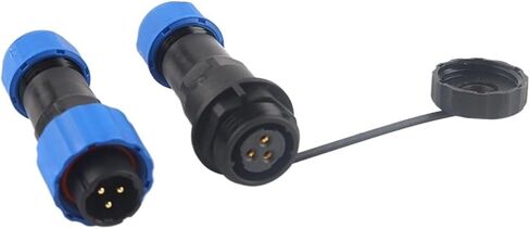 SP16 aviation connector male plug and female socket 2/3/4/5/6/7/9 pin soldering cable(SP16-4D) in Saudi Arabia