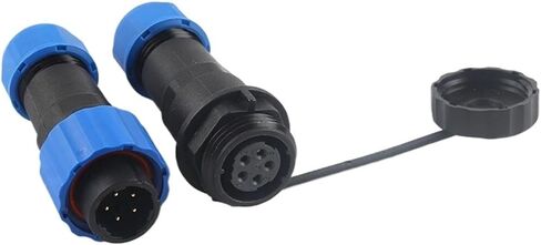 SP16 aviation connector male plug and female socket 2/3/4/5/6/7/9 pin soldering cable(SP16-4D) in Saudi Arabia
