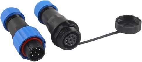 SP16 aviation connector male plug and female socket 2/3/4/5/6/7/9 pin soldering cable(SP16-4D) in Saudi Arabia