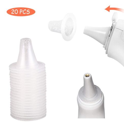 20Pcs Dedicated Disposable Thermometer Probe Covers for Thermometer (White) in Kuwait