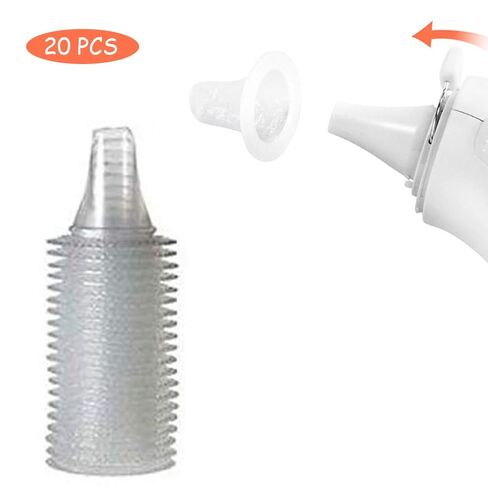 20Pcs Dedicated Disposable Thermometer Probe Covers for Thermometer (White) in Kuwait