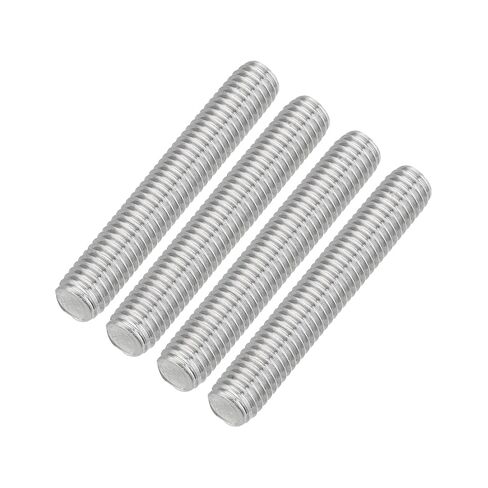 5 قطعة قضيب ملولب بالكامل، M8 x 50 مم 304 من الفولاذ المقاوم للصدأ لليد اليمنى شريط ترصيع M8-1.25 درجة الخيط لتجميع آلات الأثاث in Kuwait