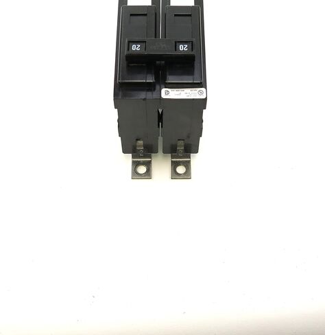 Eaton/Cutler Hammer QBHW2020 Quicklag Miniature Circuit Breaker 20 Amp, 120/240 Volt AC, 2-Pole, Bolt-On Mount in Saudi Arabia