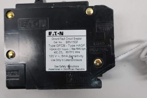 كاتلر هامر BRN115GF قطاع دارة 1P 15A 120V-AC in Saudi Arabia