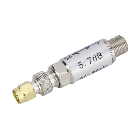 Industrial Metal Adapter Female to F Male Connector 50 75ohm Impedance Converter 0 to 3GHz for Radio Repair Impedance Adapter in Saudi Arabia