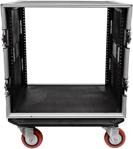 الصوت الزلزالي - 10 SPACE RACK CASE Amp Effect Mixer PA/DJ - عجلة/عجلات in Saudi Arabia