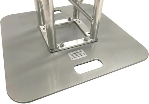 لوحة قاعدة من الألومنيوم مقاس 20 بوصة × 20 بوصة/سطح علوي لنمط الترباس LK-STA Cedarslink مقاس 8 بوصة × 8 بوصة in Kuwait