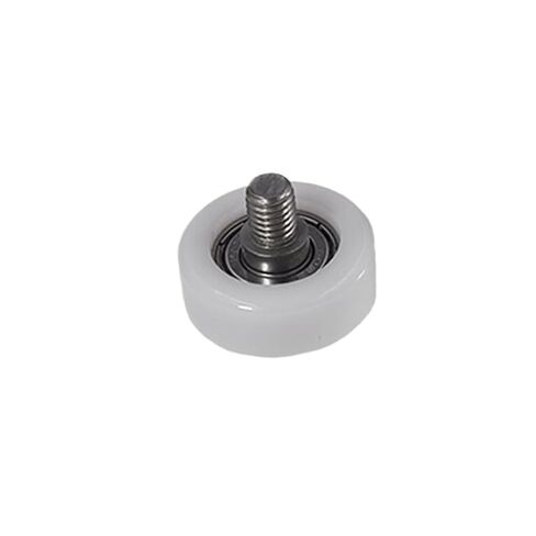 Externally Threaded POM Plastic Bearing BS60832-12C2L10M8 high wear-Resistant Nylon Guide Wheel in Saudi Arabia