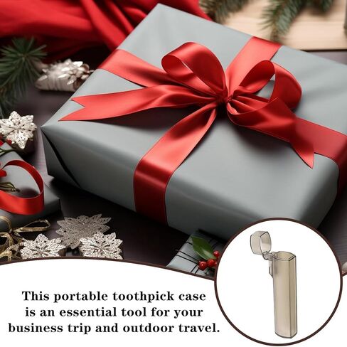 6 Pcs Toothpick Dispenser Portable Plastic Travel Toothpick Holder Case for Outdoor Activities in Saudi Arabia