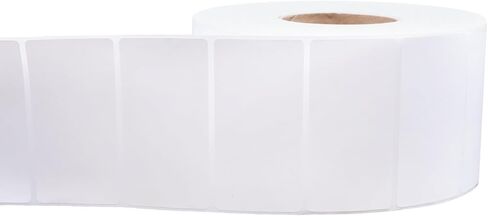 4 x 2 Direct Thermal Perforated White Labels, 3″ Inch Core, 3000 Count - Label Paper for Thermal Printer Labels, Permanent Adhesive, Suitable for Various Industries in Saudi Arabia