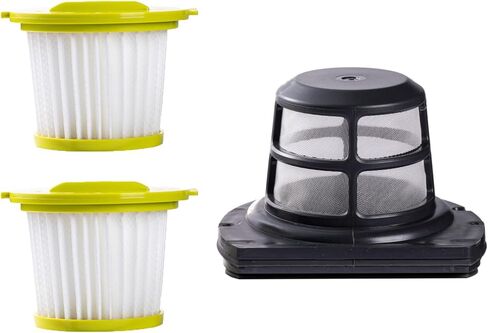 Replacement Washable and Reusable Pre Screen Filter and 2 Pack Pleated Filters For Ryobi 18V ONE+ POWERED BRUSH HAND VACUUM PCL700B, PCL700K in Kuwait
