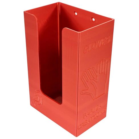 Glove Dispenser Box, Wall Mount Glove Holder for Nitrile & Latex Gloves, 3.1" x 5.1" 3D Printed Organizer for Garage, Shop & Workshop – Gold Silk in Saudi Arabia