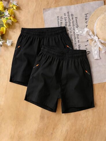 2PCS Girls Shorts, Casual Athletic Wear for Teen Girls, Multi-Pack Combo in Saudi Arabia