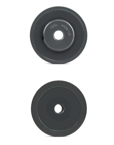 QWORK Single Groove Web Sheaves, 3.05" OD 1/2" Bore V-Belt Sheave for V-Belt, AK3012 in Saudi Arabia
